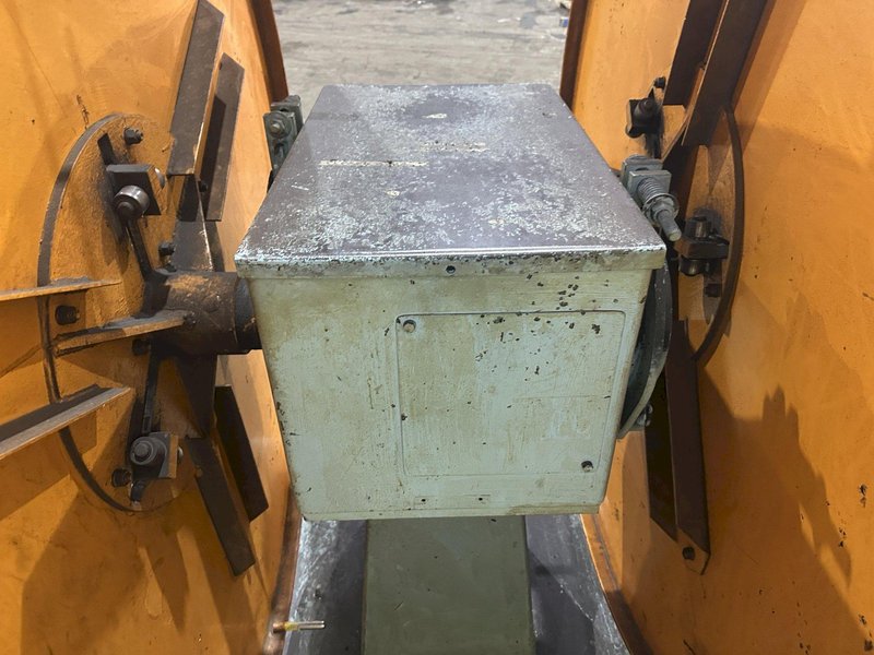 4,000 LBS x 20&quot; AMERICAN STEEL LINE MODEL #60 DOUBLE END PULL OFF UNCOILER COIL REEL: STOCK #23066
