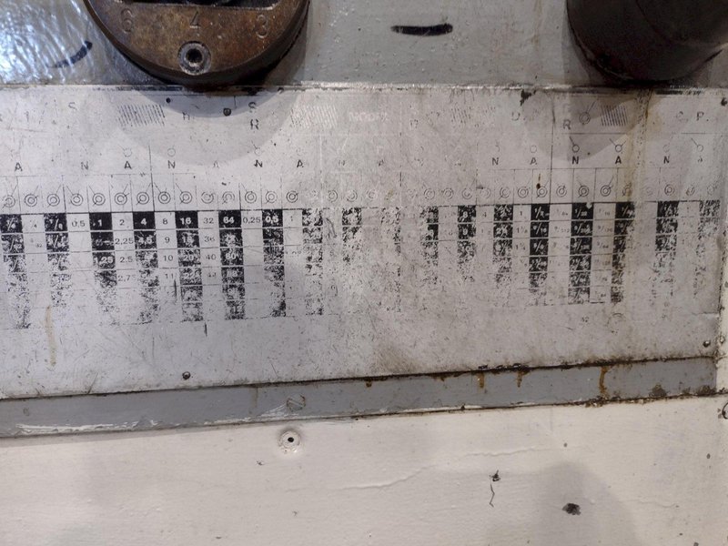 TOS MODEL #SUS-80 ENGINE LATHE : YOBRO 25404