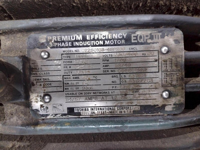 40 HP SULLAIR MODEL # LS10 AIR COMPRESSOR: STOCK #22123