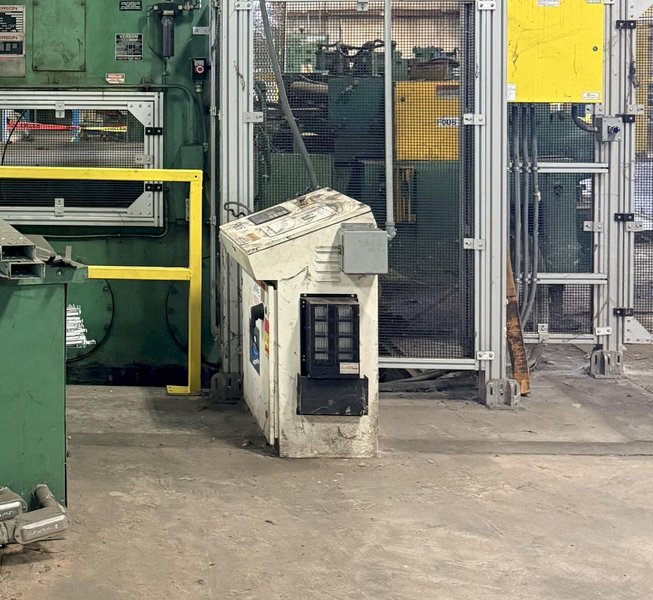 20,000 lbs. x 54 inch Coe Press Equipment Servo Coil Feed Line - Can be seen under power!