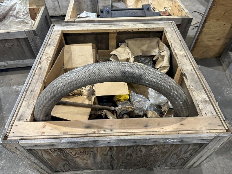 3000 TON NATIONAL (CROSBY GROUP) 4-POST HYDRAULIC PRESS / WIRE ROPE SWAGING MACHINE: STOCK #19450