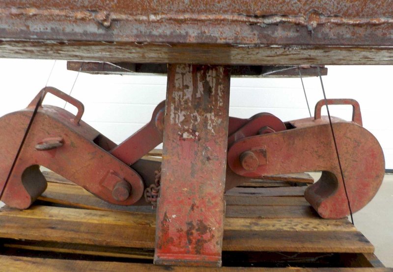 25 TON (50,000 LBS) CLAMP-CO MODEL #NS25 BEAM LIFTING CLAMP: YOBRO #24844