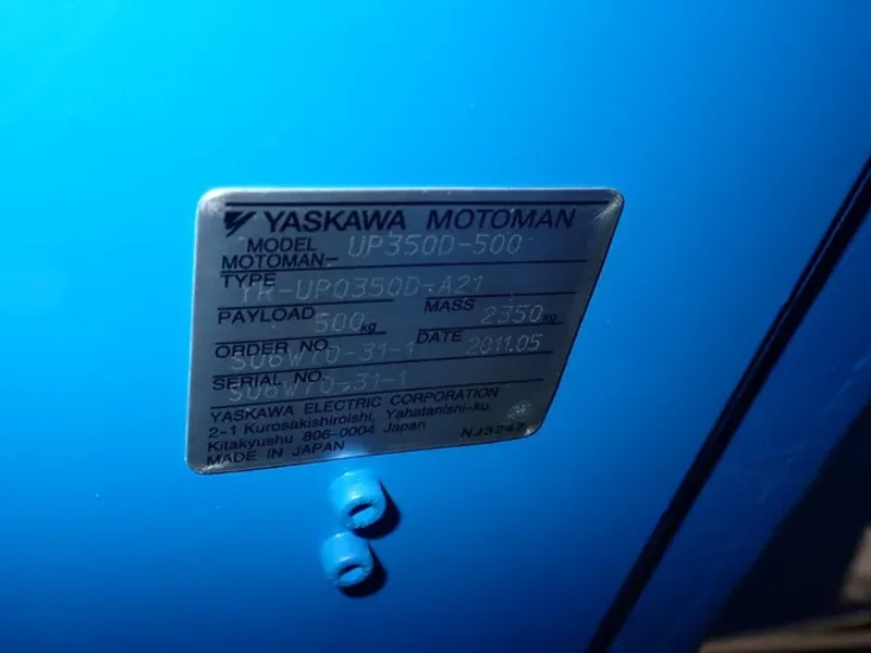 Yaskawa Motoman Robot - Up350d-500