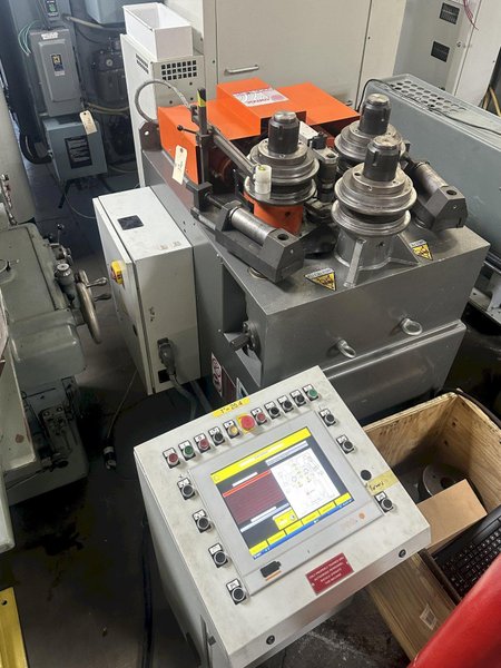 3" X 3" X 3/8" CARELL MODEL 305CN3 CNC HYD.RAULIC ANGLE ROLL: STOCK #77737