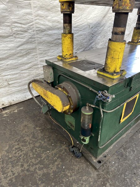 80 TON BRADBURY 4 POST CUTOFF PRESS: STOCK #77741