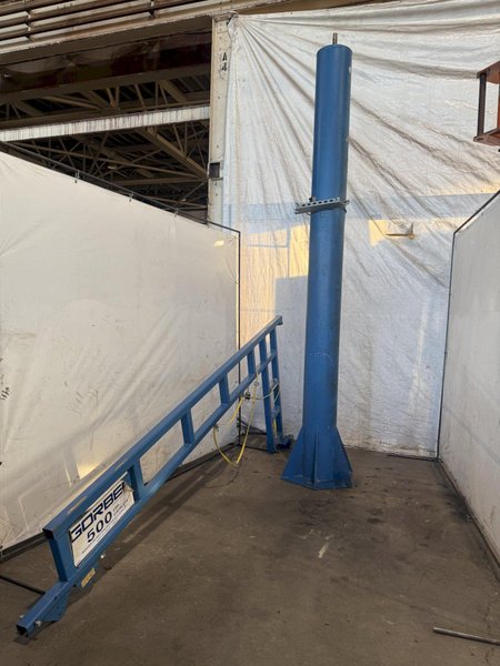 9&#039; X 1/4 TON GORBEL JIB CRANE. STOCK # 1004125.