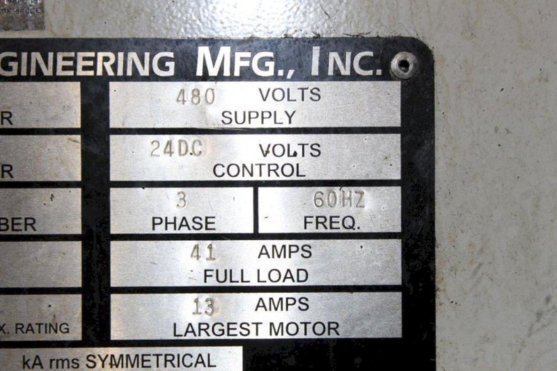 40&quot; X 60&quot; BETTER ENGINEERING MODEL #F4000-LXP ROTARY TABLE PARTS WASHER: YOBRO #24041