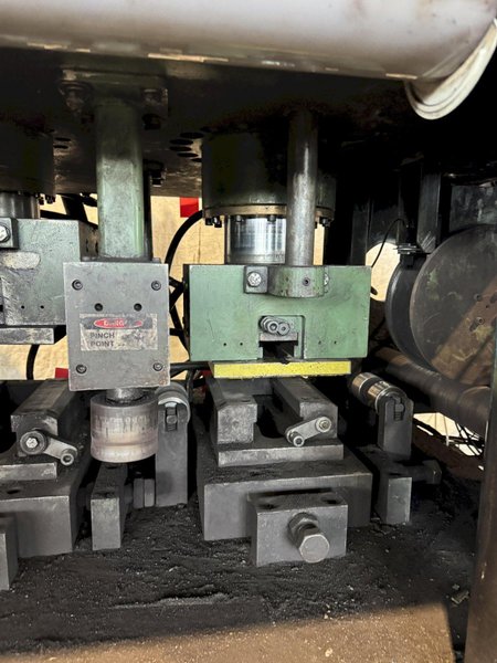 196 TON X 20” WIDTH X 1” FRANKLIN MODEL #B5196-20 AUTOMATIC FLANGE/PLATE LINE. STOCK # 0663625