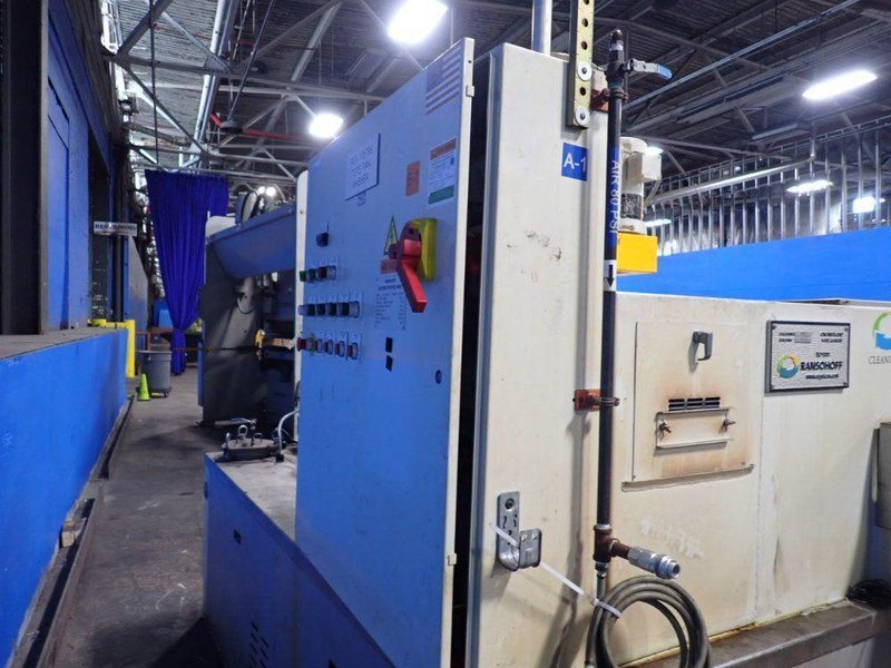 RANSOHOFF 210 GAL CONVEYORIZED PARTS WASHER