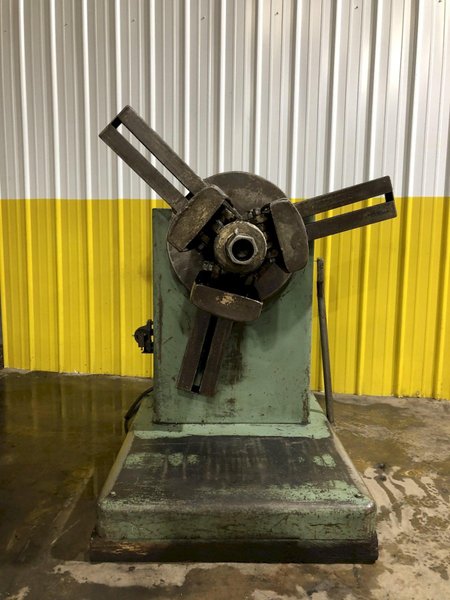 4,000 LB 2 TON X 24&quot; AMERICAN STEEL LINE MODEL #60 MOTORIZED COIL REEL UNCOILER: STOCK #15455