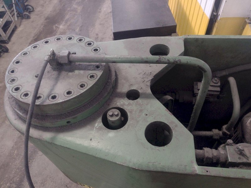 100 TON EITEL MODEL #RP100 HYDRAULIC C-FRAME PRECISION STRAIGHTENING PRESS: YOBRO #16014