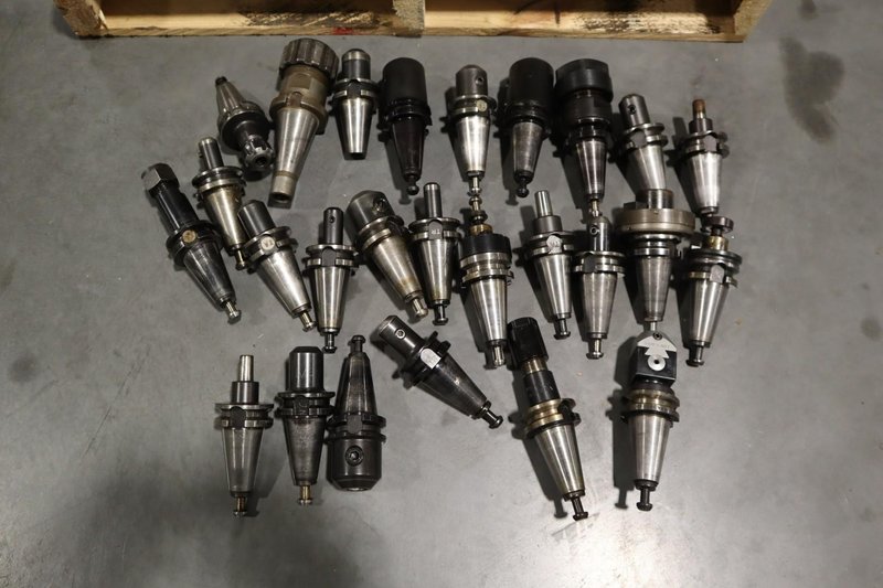 Large Assortment Of BT-30 Tool Holders- Auction Item