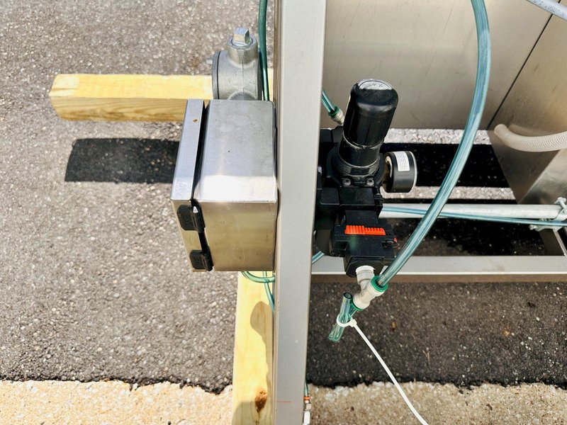 Cozzoli IFLM Four Headed Filler ||  Inline Fill-To-Level  ||  Manual Filler