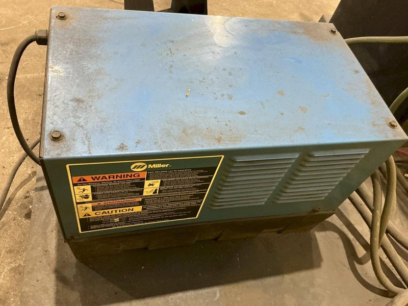 20 KVA MILLER MODEL #SSW-2040ATT ROCKER ARM SPOT WELDER &amp; SINGLE PHASE POWER SOURCE: YOBRO #25342