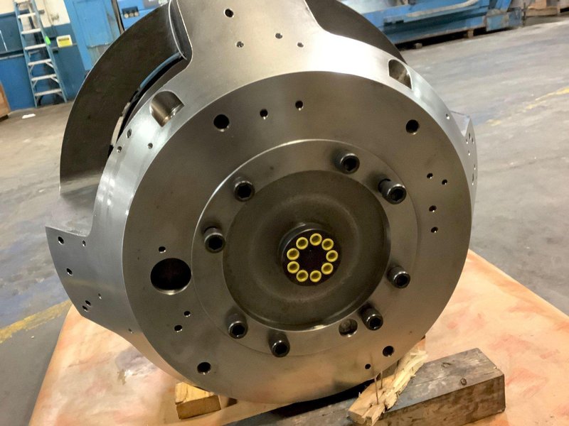 New, 34” Rohm Hydraulic Indexing Chuck with Hydraulic Power Unit