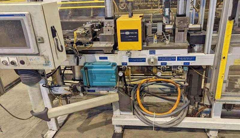 Tube Straightener, Cut &amp; End Form Machine, Burr Oak , 1.125" STOCK# 4284