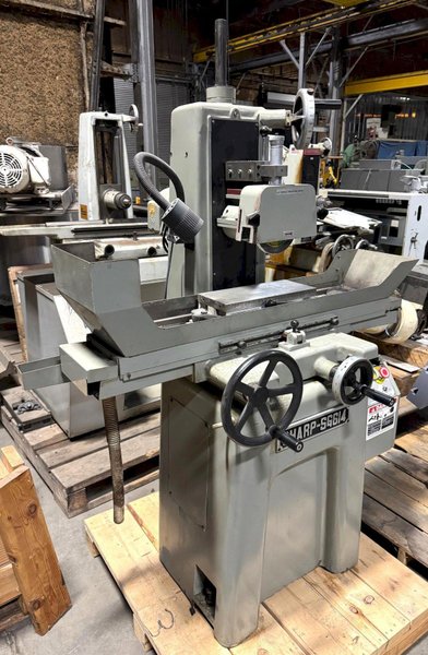6" x 14" Sharp Surface Grinder SG614, Perm. Chuck, 2 HP, Clean