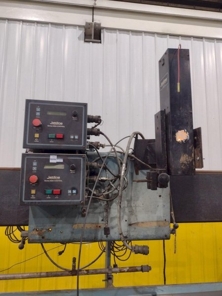 16' JETLINE ENGINEERING MODEL #LWS-192 LONGITUDINAL EXTERNAL SEAM WELDER: YOBRO #25751