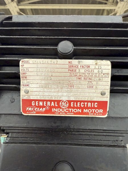 25 TON SAVAGE PNEUMATIC H-FRAME PRESS. STOCK # 0559925