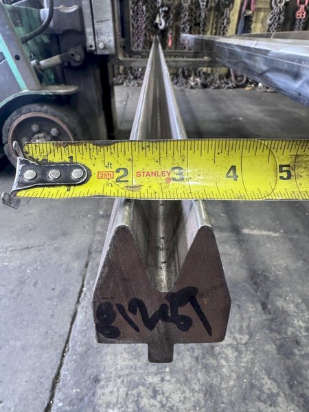 14' X 2-5/8" MALE PRESS BRAKE DIE: STOCK #81289