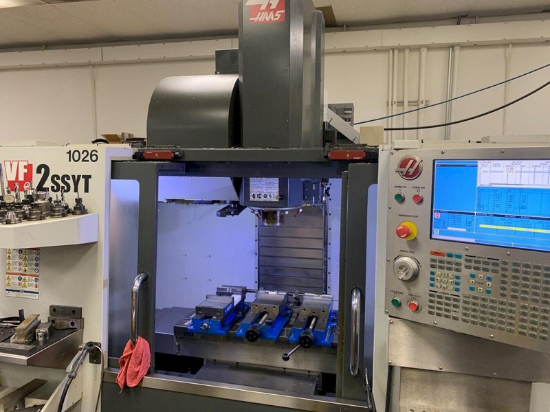 2015 HAAS VF-2SSYT Vertical Machining Center