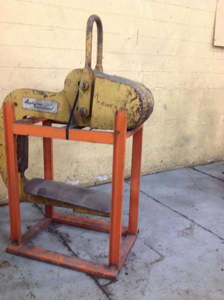 16,000 LB X 48&#039; AMERICAN CRANE COIL LIFTER C HOOK: STOCK #65630