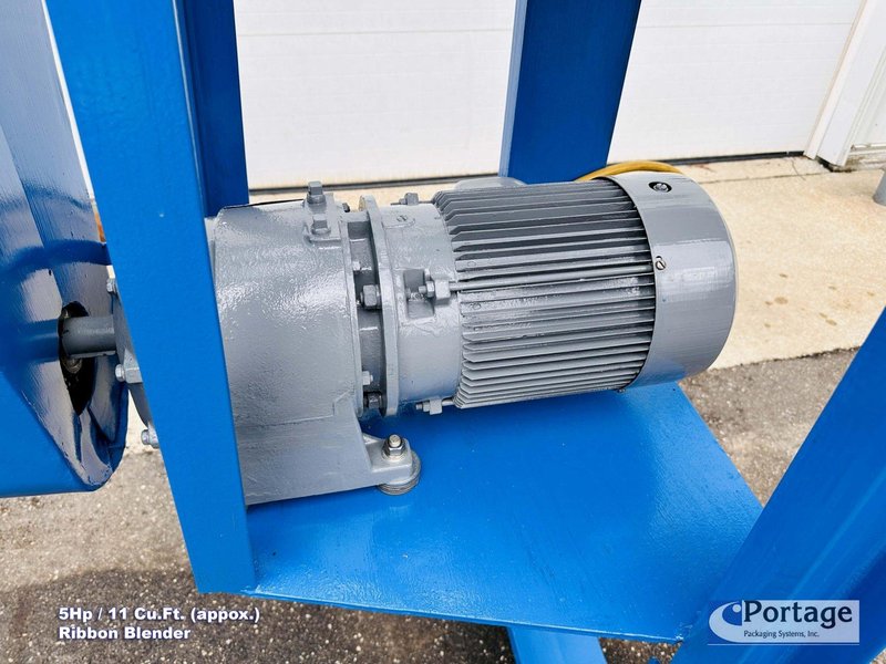 Aaron Equipment Jacketed 11-Cu.Ft. Ribbon Blender