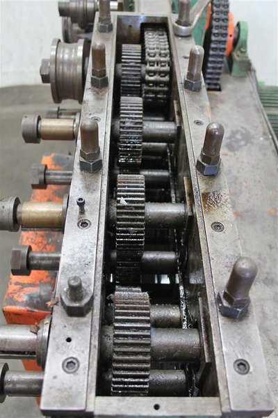 6 STAND X 1.5&#039; B&amp;K ROLLFORMER WITH CIRCLE ATTACHMENT: STOCK 58287