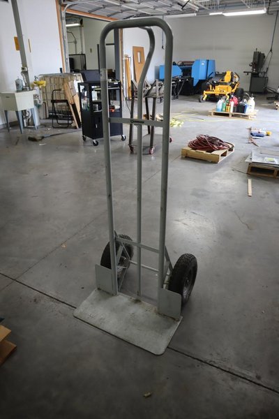 StrongWay Steel Hand Truck, 2 Wheel Dolley 1,000 Lb Cap, Air Tires- Auction Item