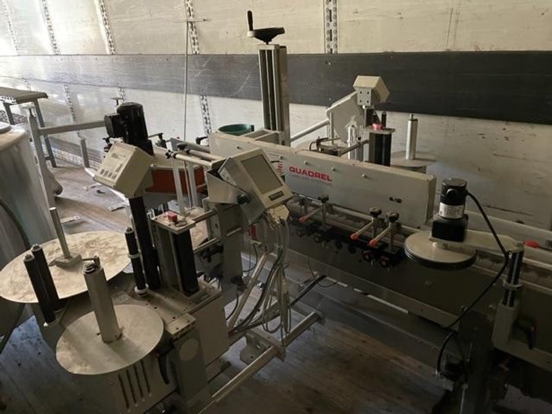 Quadrel Techline F/B Wrap Around Labeler, 2015