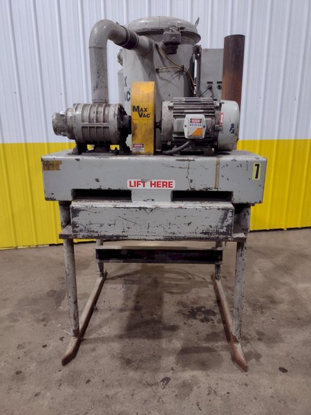 25 HP DEMARCO MODEL #MK25E &quot;MAX-VAC&quot; PORTABLE INDUSTRIAL VACUUM SYSTEM: STOCK #19578