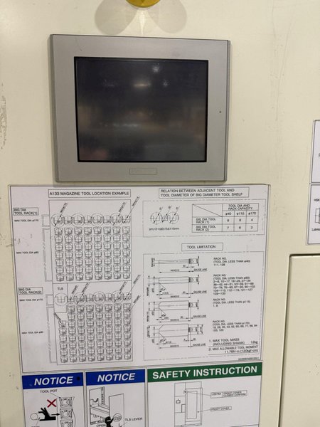 Used 2013 Makino a61nx CNC Horizontal Machining Center For Sale