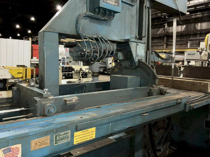 25" x 36" HEM MODEL #V200A TILT FRAME VERTICAL BAND SAW W/ AUTOMATIC FEED TABLE : YOBRO #25400