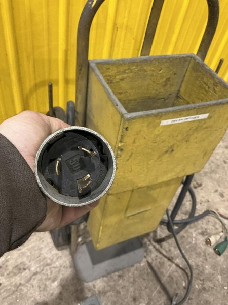 3 PHASE 4-WIRE ELECTRIC MOTOR TEST DOLLY: YOBRO #25057