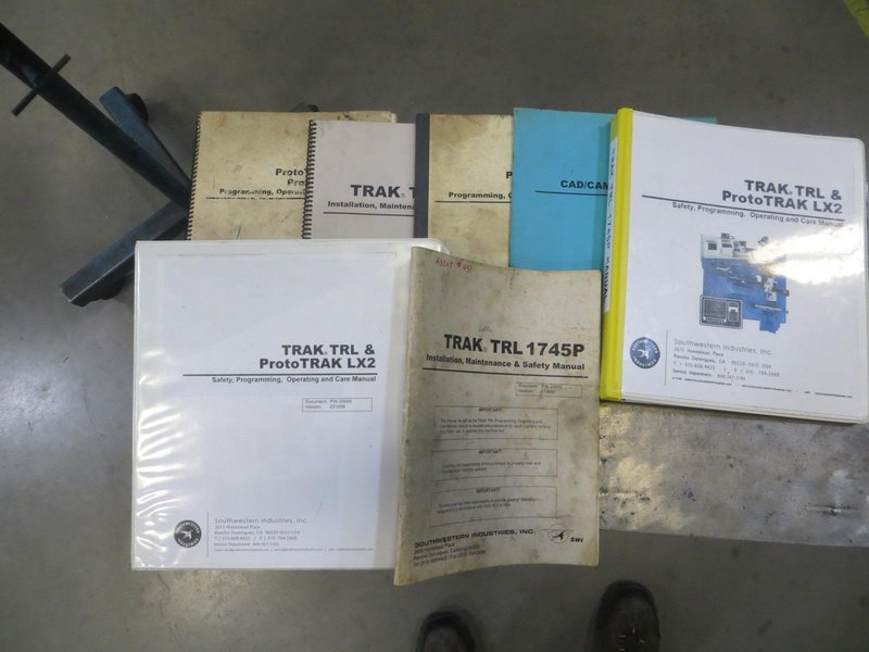 Southwest Industries Trak TRL 1745P CNC Engine Lathe- Auction Item