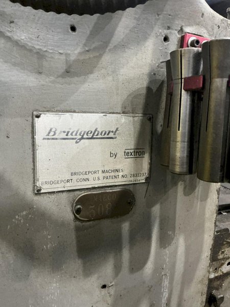 2 HP X 9" X 42" BRIDEPORT SERIES IVERTICAL RAM TYPE KNEE MILL: YOBRO #24264