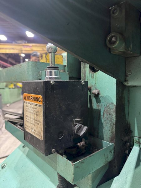 120 TON PIRANHA P120 HYDRAULIC IRONWORKER: STOCK #80681