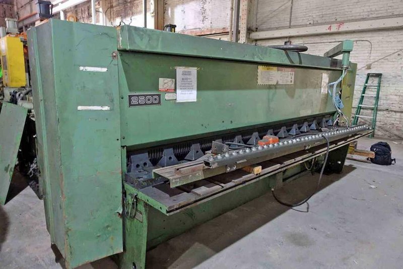 0.250" x 12' Cincinnati Power Squaring Shear