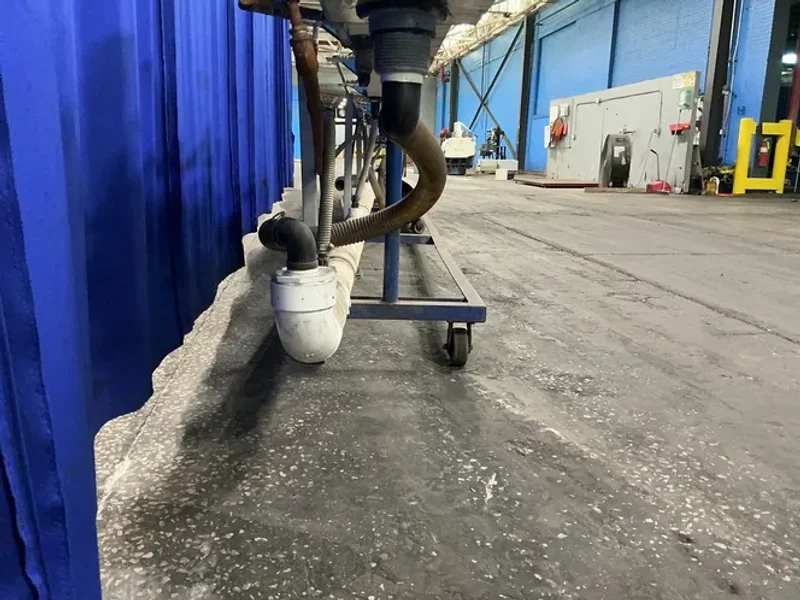 9” X 360” X 7” Large Quench Tank