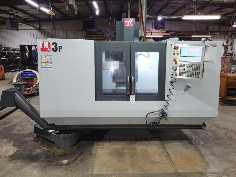 HAAS TM-3P CNC TOOLROOM MILL, 2012 – 4 AXIS VMC, VERTICAL MACHINING CENTER