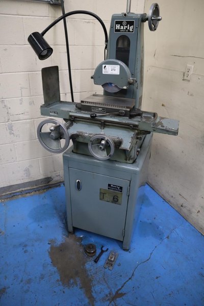 Harig Super 612 Surface Grinder, Hand Feed 6x12&quot; Chuck- Auction Item