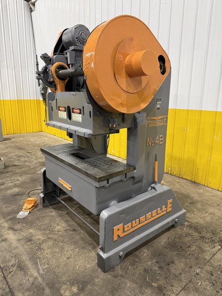 40 TON ROUSSELLE MODEL #4-B O.B.I. PRESS: YOBRO #25849