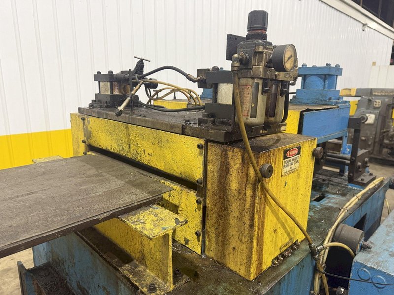 12,000 LB X 24" X .090" DALLAS COIL REEL UNCOILER &amp; FEEDER STRAIGHTENER FEED LINE : YOBRO #24605