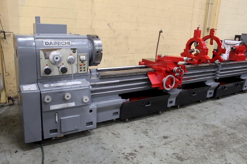 24&quot; X 164&quot; DAINICHI GAP BED ENGINE LATHE: STOCK # 73049
