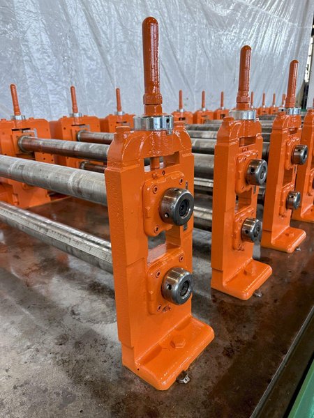 14 STAND X 3&quot; ARBOR X 48&quot; YODER ROLLFORMER. STOCK #18133