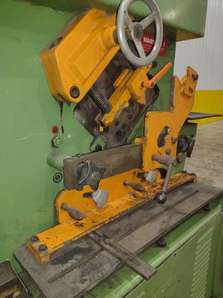 66 TON PEDDINGHAUS MODEL #66/110 PEDDIMASTER HYDRAULIC IRONWORKER: STOCK 22239