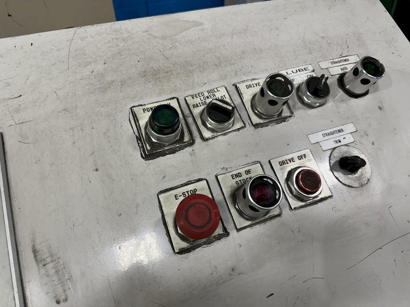 24" X .110"  CHS SERVO FEEDER: STOCK #77436