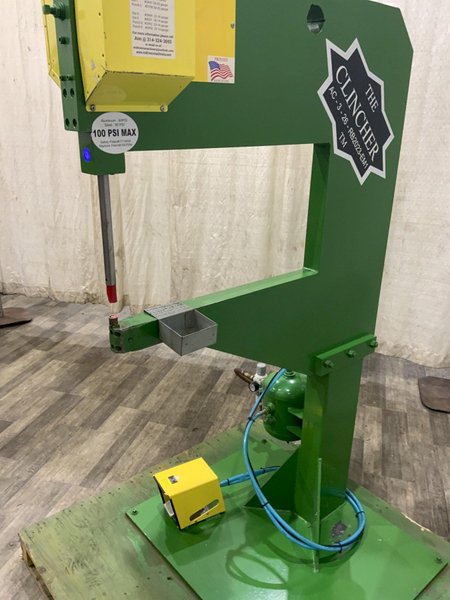 THE CLINCHER AIR CAM CLINCHING  MACHINE: STOCK #81156