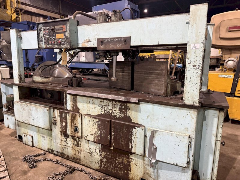 2009 PEDDINGHAUS MODEL #PCD1100 3-AXIS CNC AUTOMATIC BEAM DRILL LINE : YOBRO #25848