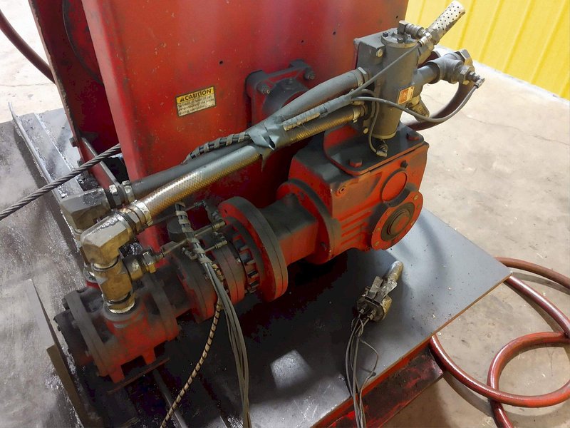 9,000 LBS THERN PORTABLE PNEUMATIC DIE REMOVAL WINCH: STOCK #13458